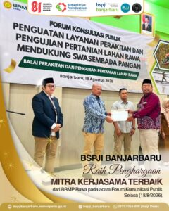 BSPJI Banjarbaru Raih Penghargaan Mitra Kerja Sama Terbaik